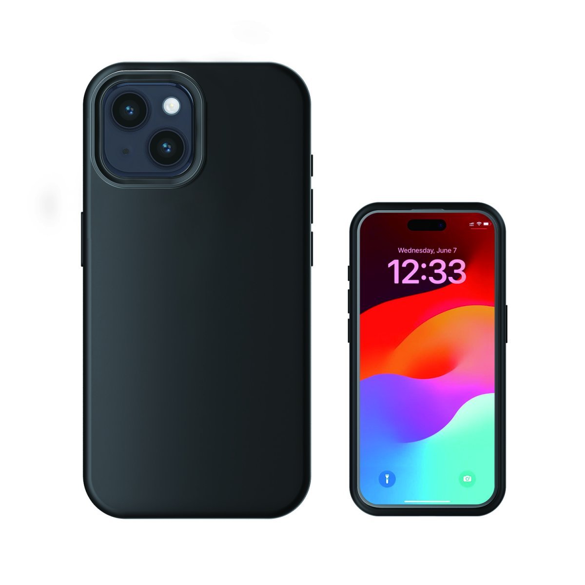 Funda 4smarts De Silicona Cupertino Para Apple Iphone 15 Magsafe-Kompatibel