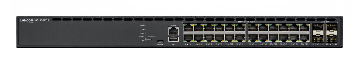 EAN 4044144618833 - LANCOM GS-4530XUP Gestionado L3 2.5G Ethernet (100/1000/2500) Energía sobre Ethernet (PoE) 1U Negro imagen 1