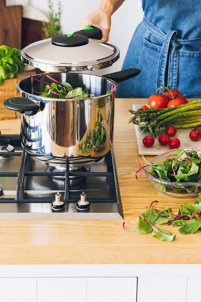 Olla A Presión Monix M911002 6l Apta Para Inducción