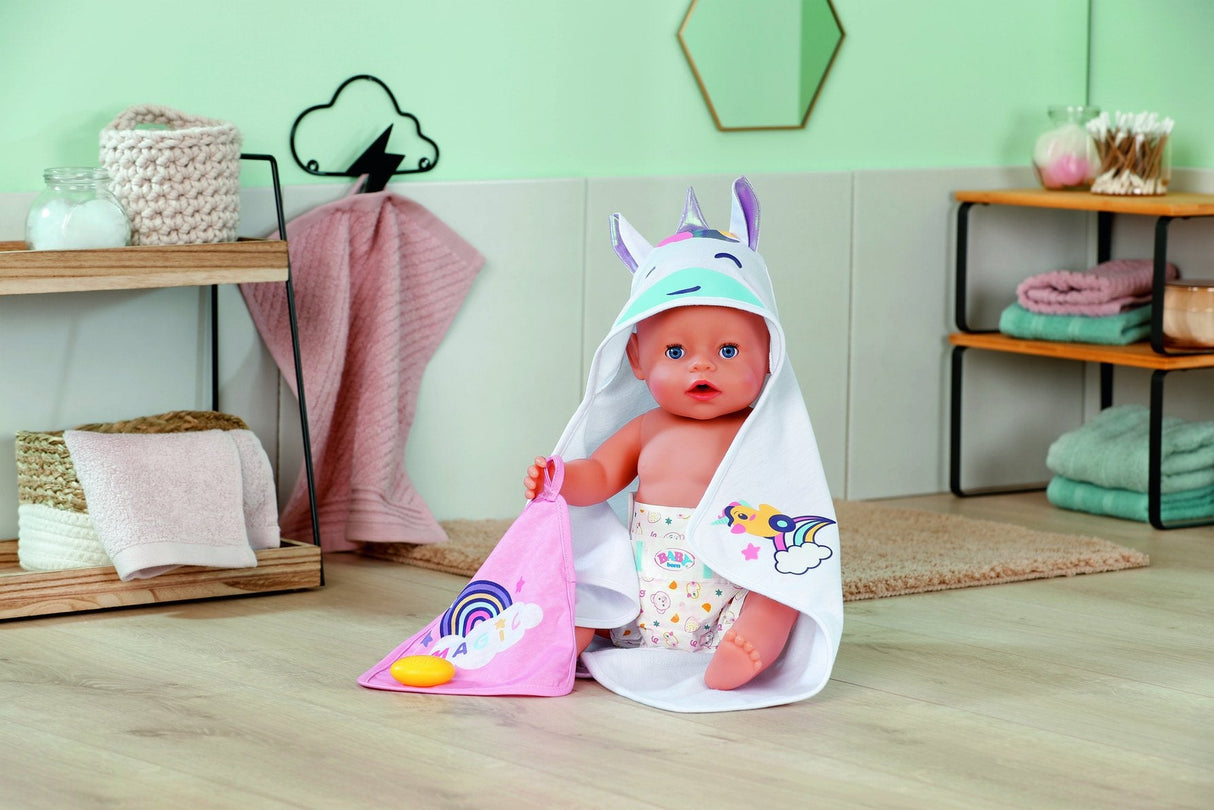 Zapf Creation Baby Born® Kapuzenhandtuch Set 837573