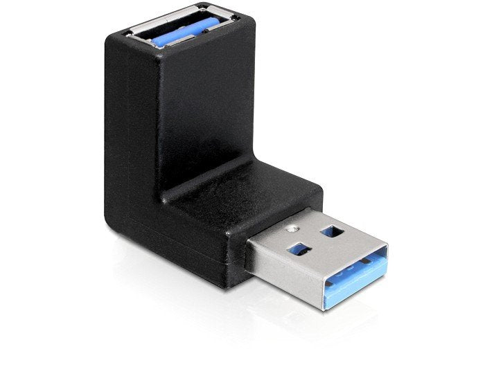 Adapter Usb 3.0 A/A St/Bu Gewinkelt 90 Vertikal
