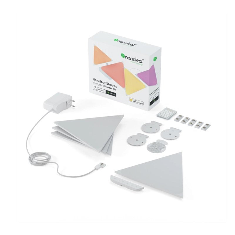 Panel Led Nanoleaf Shapes Triangles Ub Expansion Kit 4pk