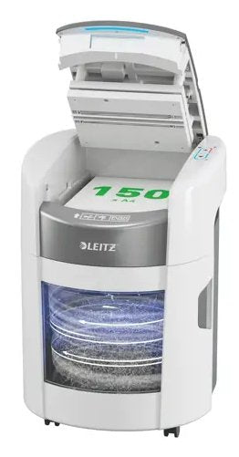 Trituradora Leitz Iq Optimax Autofeed 150, P5, 150 Hojas, 15 L