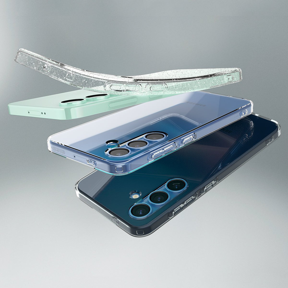 EAN 8809971238281 - Spigen Liquid Crystal Glitter funda para teléfono móvil 15,8 cm (6.2") Transparente imagen 10