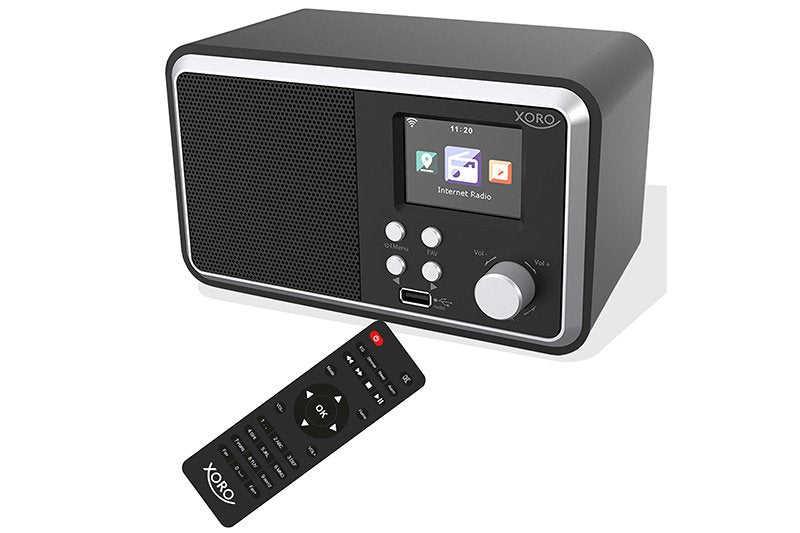Xoro Dab 300 Ir, Internet Radio, Dab+,Bt,Usb,Upnp, Negro