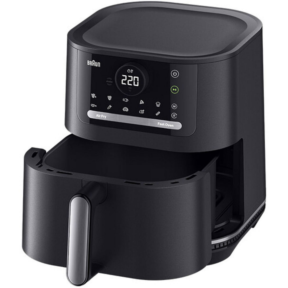 EAN 8021098005298 - Braun HF5050 Sencillo 5,7 L Independiente 2000 W Freidora de aire caliente Negro, Gris imagen 2