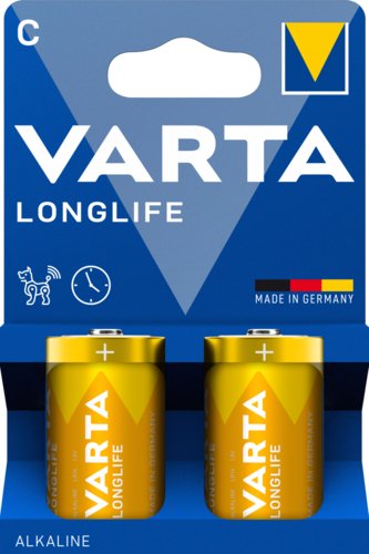 Varta Bateria Alkaline, Baby, C, Lr14, 1.5v