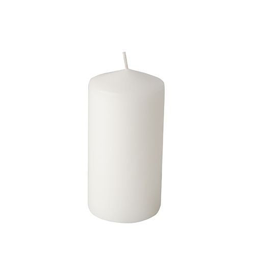 Candle Papstar Stumpenkerze 11.5 Cm Blanco