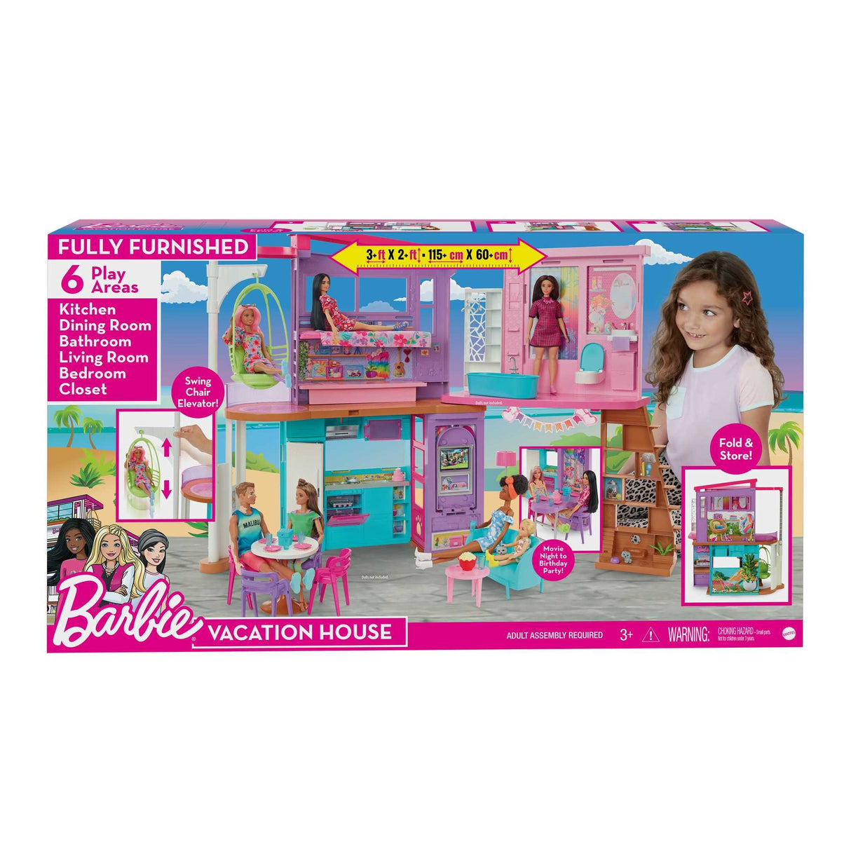 EAN 0194735007639 - Barbie HCD50 casa de muñecas imagen 8