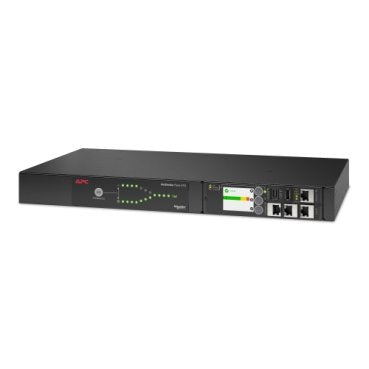 Apc Conmutador De Transferencia Automática (Montaje En Bastidor) Ca 230 V 3840 Va 1 Fase Usb Ethernet 10/100/1000 Conectores De Salida: 1 1u Negro