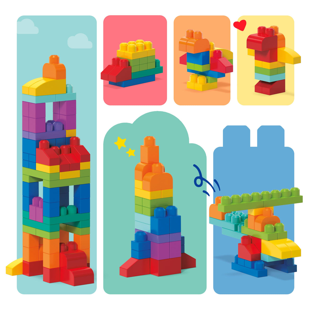 EAN 65541083288 - MEGA BLOKS DCH63 juguete de construcción imagen 5