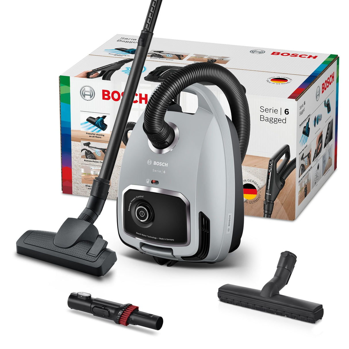 EAN 4242005227860 - Bosch Serie 6 BGB6X330 aspiradora 4 L Aspiradora cilíndrica Secar 600 W Bolsa para el polvo imagen 7