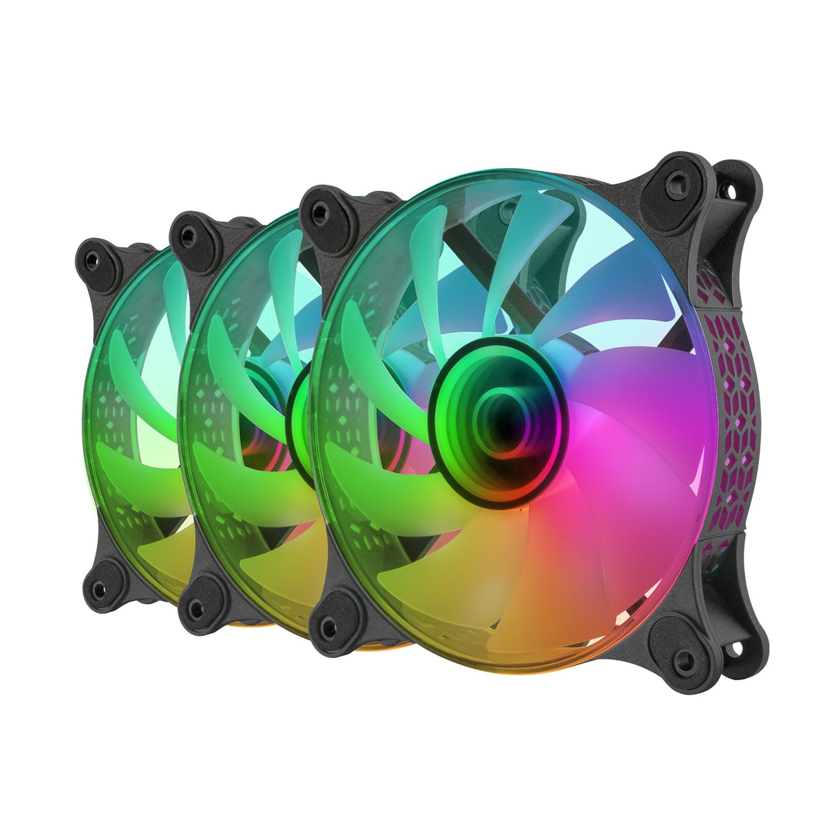 EAN 8435693102861 - Mars Gaming MF3DKIT sistema de refrigeración para ordenador Carcasa del ordenador Ventilador 3 pieza(s) imagen 4
