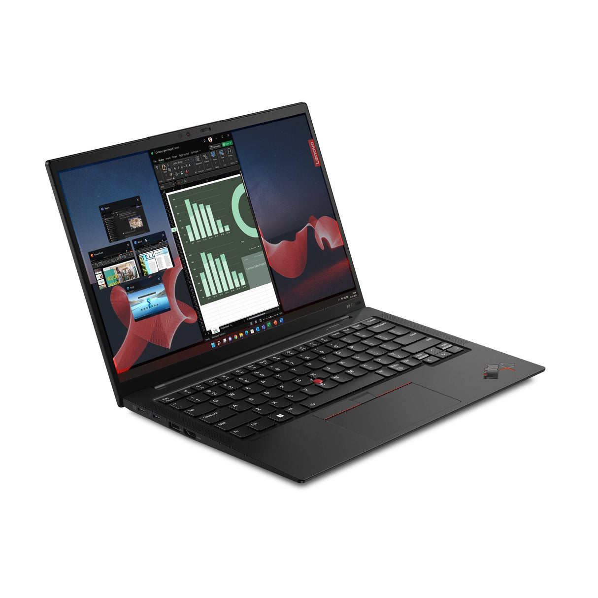 Portátil Lenovo Thinkpad X1 Carbon I5-1335u 14" 16gb 512gb Ssd Windows 11 Pro Negro