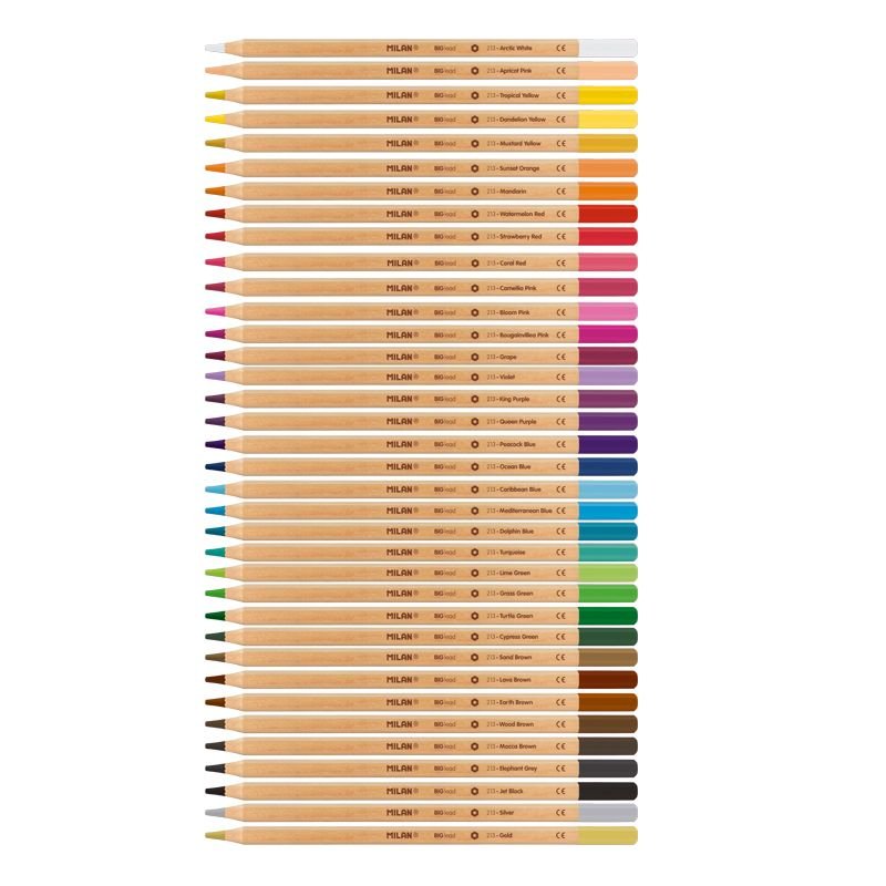 EAN 8411574017776 - Milan 0726136 lápiz de color Multicolor 36 pieza(s) imagen 2