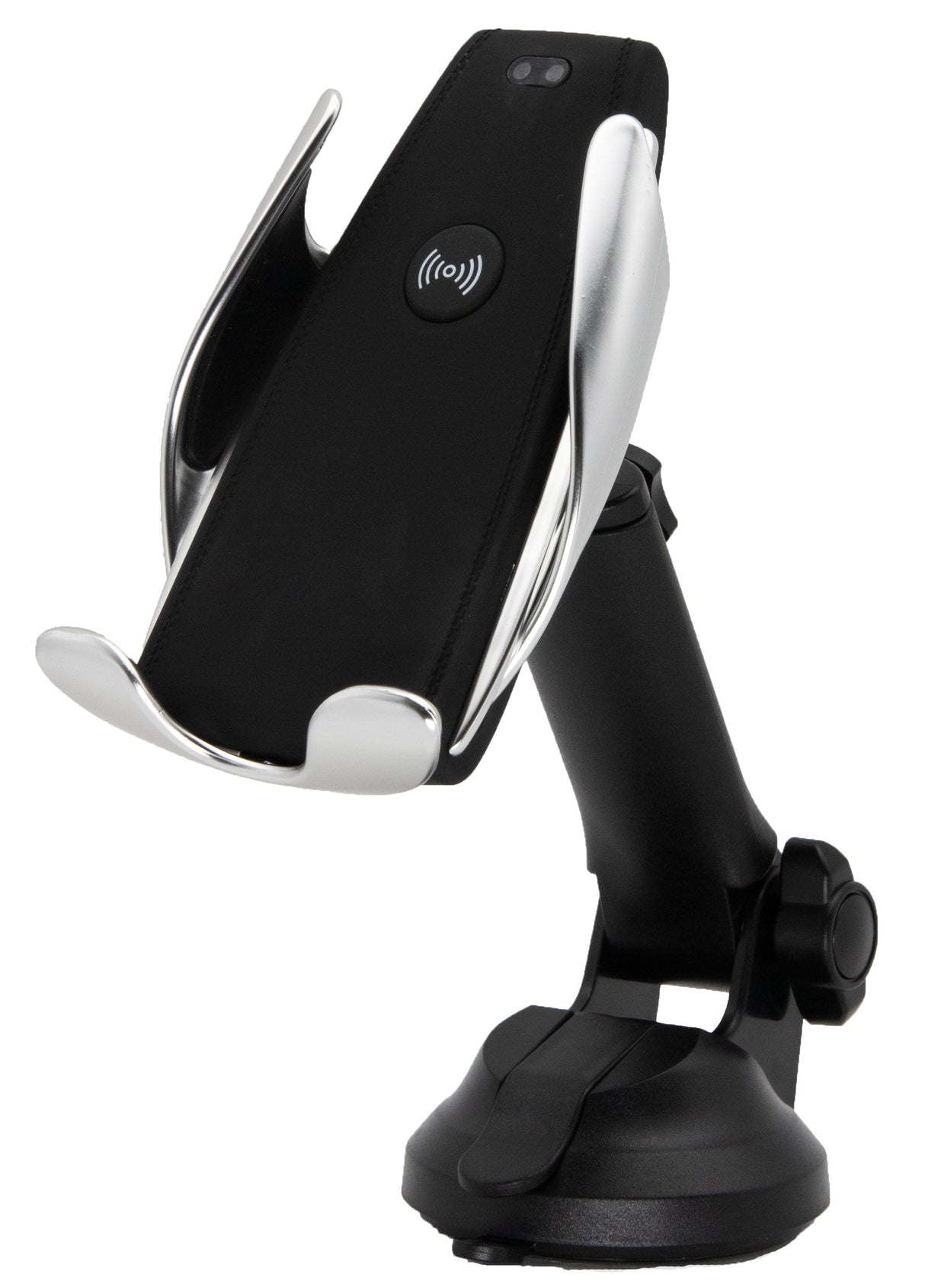 EAN 4010425971614 - 2GO 797161 cargador de dispositivo móvil Smartphone Negro, Plata Cargador inalámbrico Auto imagen 2