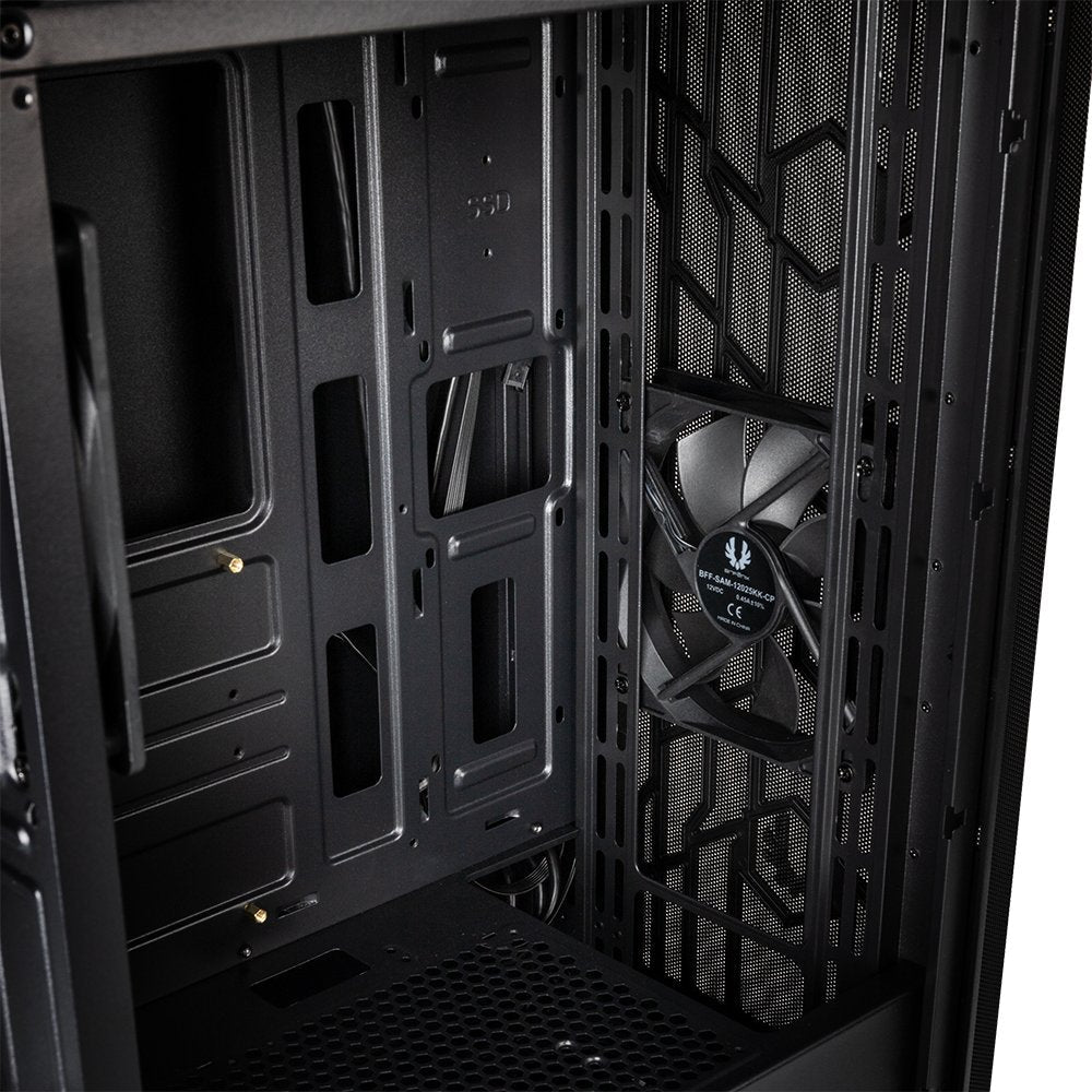 Caja Semitorre Atx Nova Mesh Se Negro Bitfenix Int:2x3.5,2+1x2.5/ 2xusb3.0/Audio In/Out/ 1 Ventilador Preinstalado