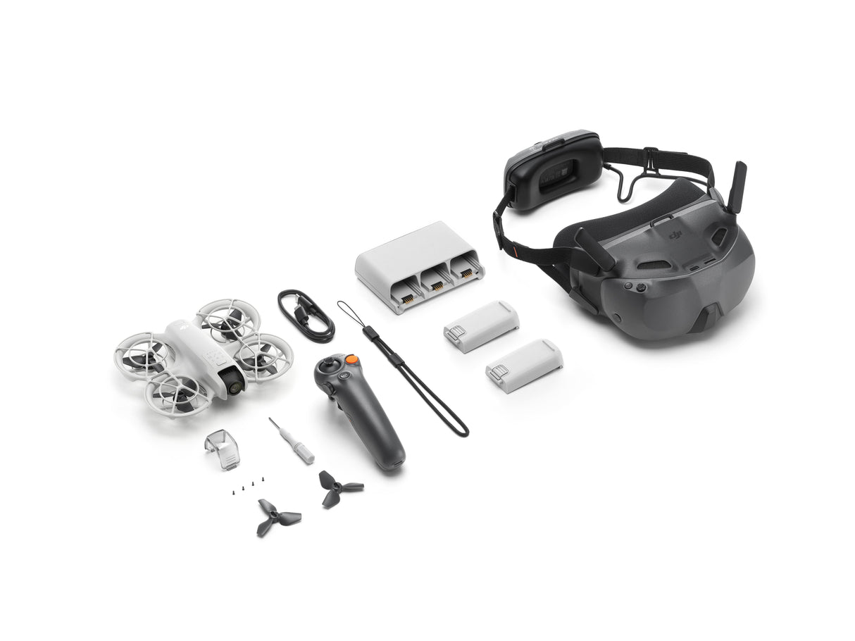 EAN 6941565982001 - DJI Neo Motion Combo 4 rotores Cuadricóptero 12 MP 3840 x 2880 Pixeles 1435 mAh Negro, Blanco imagen 4