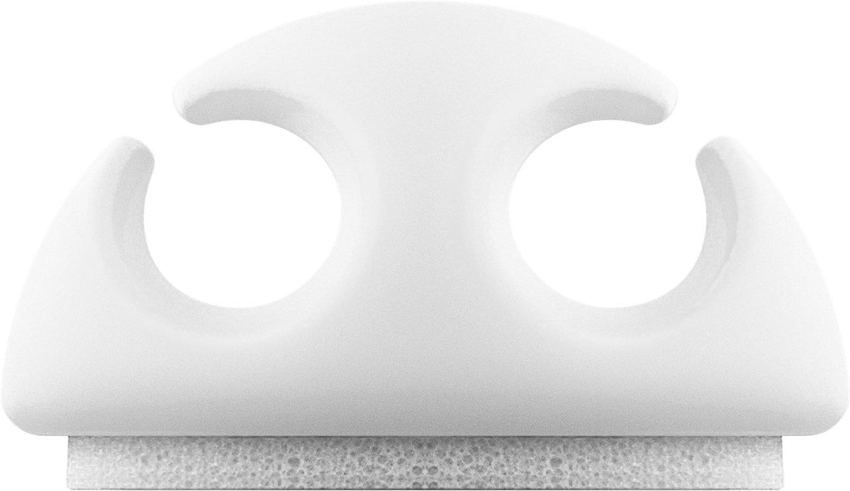 EAN 4040849703645 - Goobay 70364 organizador de cables Escritorio/pared Soporte para cables Blanco 6 pieza(s) imagen 4