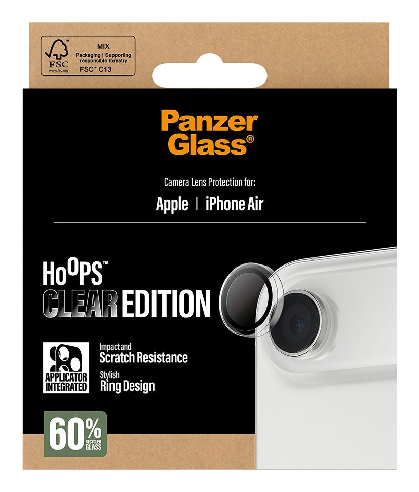EAN 5715685027871 - PanzerGlass ® Hoops® Camera Lens Protector Transparent iPhone Air Protector de pantalla Apple 1 pieza(s) imagen 3