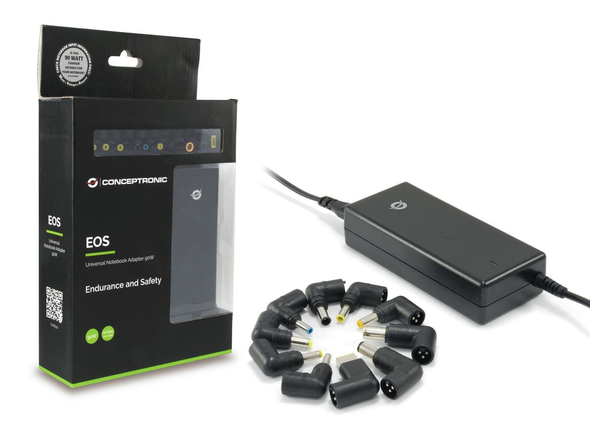 EAN 8714909014960 - Conceptronic CNB90 adaptador e inversor de corriente Interior Negro imagen 5