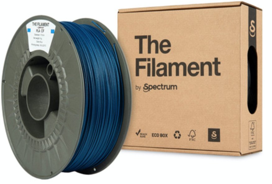 The Filament · Pla Cf · Azul · 1.75mm · 1kg