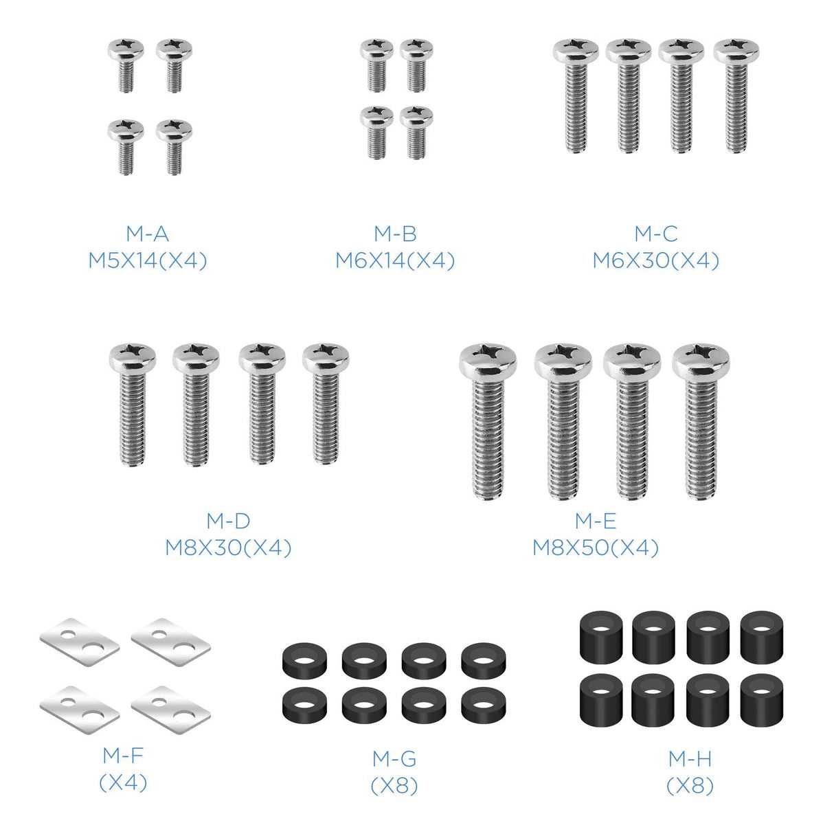 Tooq Soporte De Pared Con Doble Brazo Articulado Para Tv De 60"-100" - Giratorio E Inclinable - Peso Max 80kg - Vesa