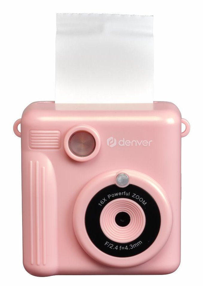 Denver Kpc-1363 Kinder Sofortbild-Kamera Einhorn Rose