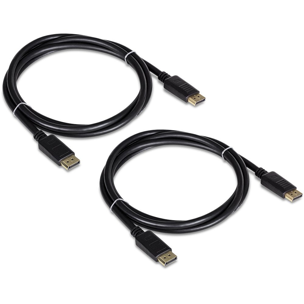 Cable Trendnet Displayport 1.2 1.8m 2 Unidades M/M