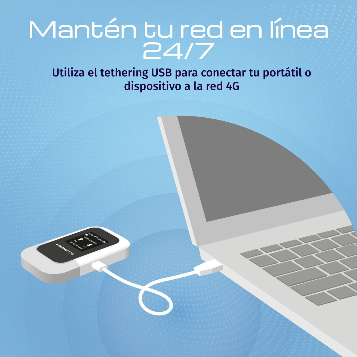 EAN 4897082922575 - Keenetic Roamer 4G (KN-5110) Módem de red móvil imagen 8