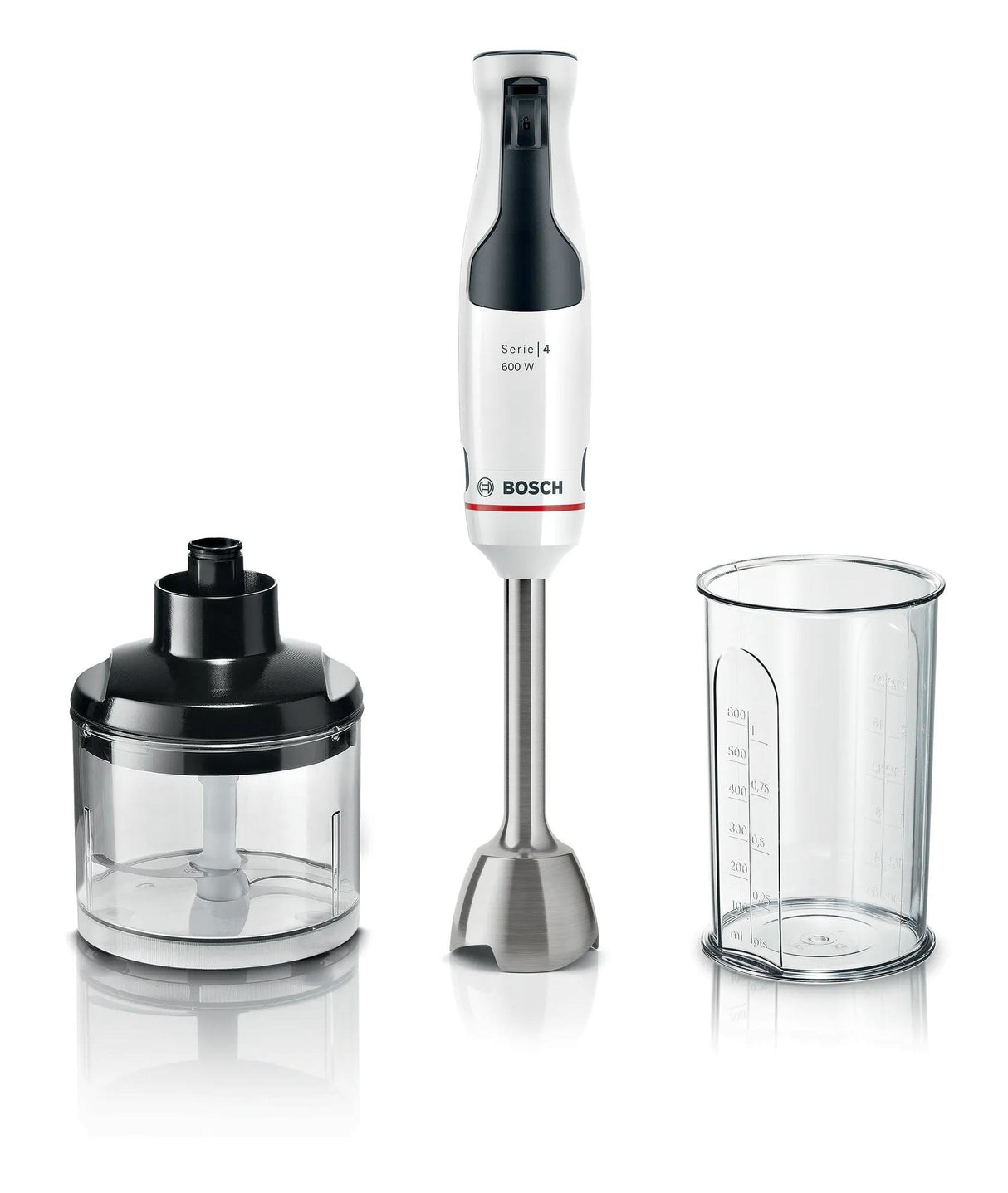 EAN 4242005340538 - Bosch Serie 4 MSM4W220 licuadora 0,6 L Batidora de inmersión 600 W Blanco imagen 1