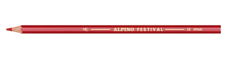 EAN 8413240579281 - Alpino C0131005 lápiz de color Rojo 12 pieza(s) imagen 1