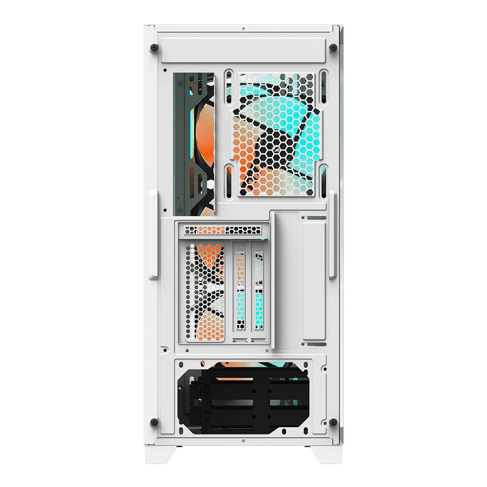 EAN 0810075655636 - GIGABYTE C301 GLASS WHITE carcasa de ordenador Midi Tower Blanco imagen 5