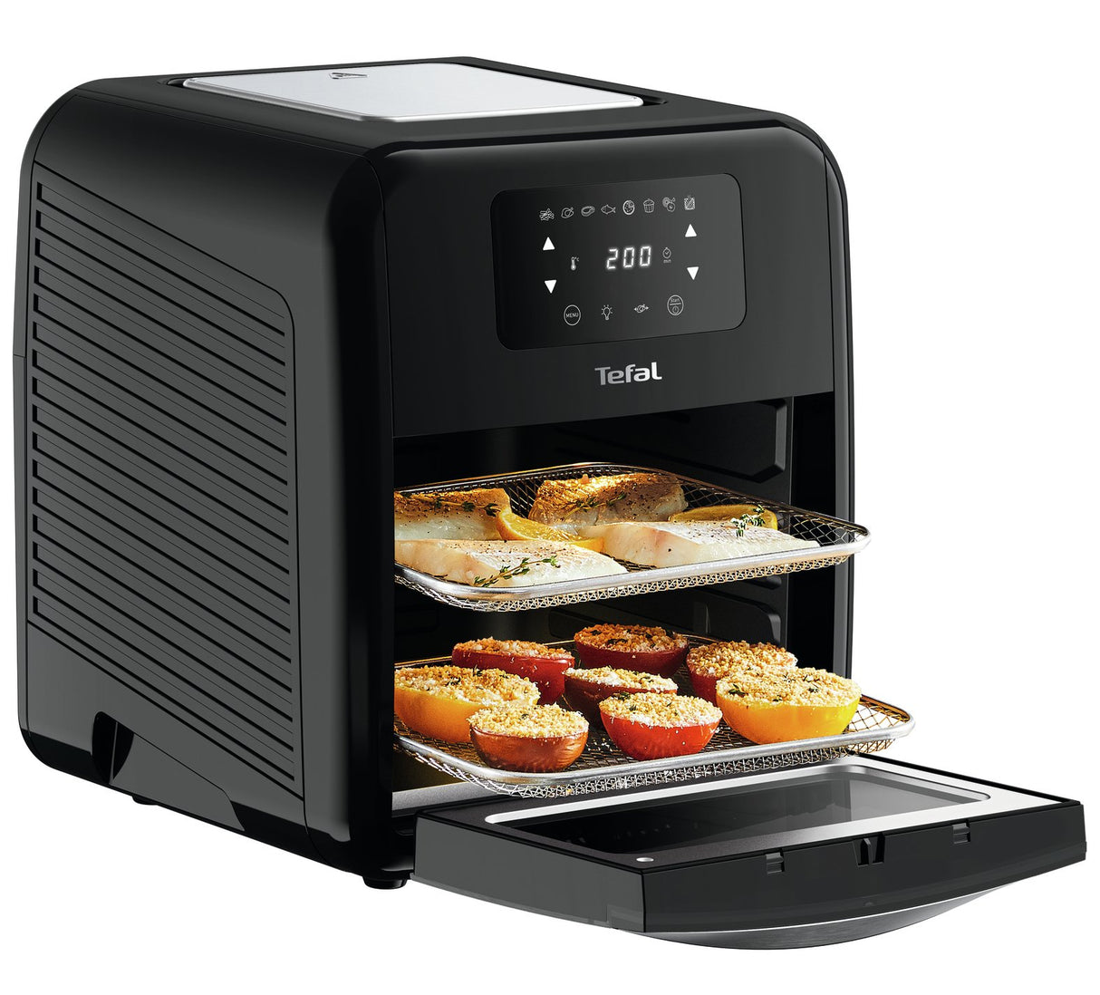 EAN 3045380019645 - Tefal Easy Fry FW5018 Sencillo 11 L Independiente 2000 W Freidora de aire caliente Negro imagen 6