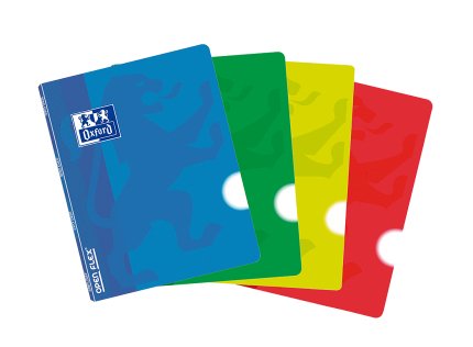 Oxford Libreta Grapada Classic Openflex 48h Liso A5 T/Plástico C/Surtidos