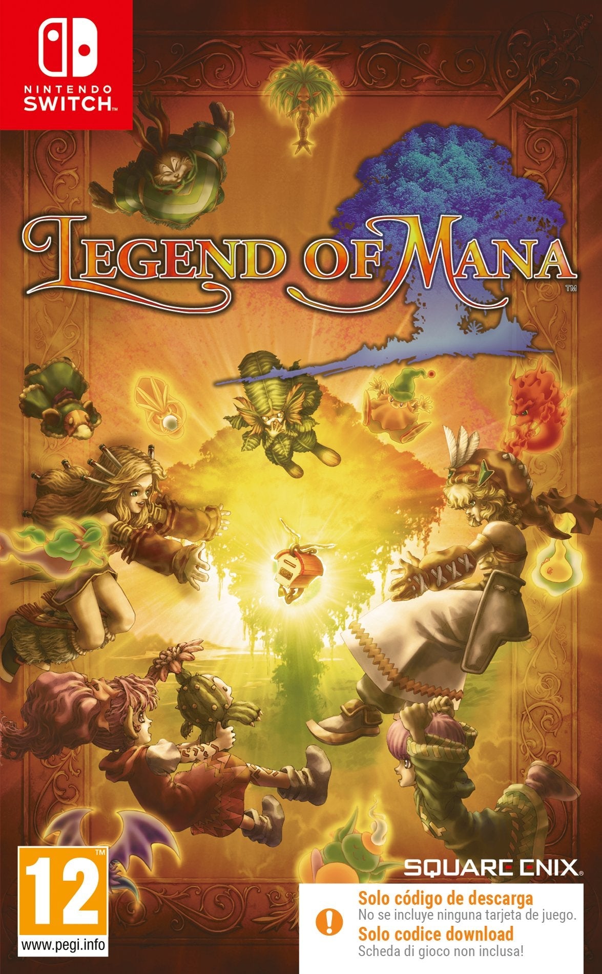 Legend Of Mana Code In A Box