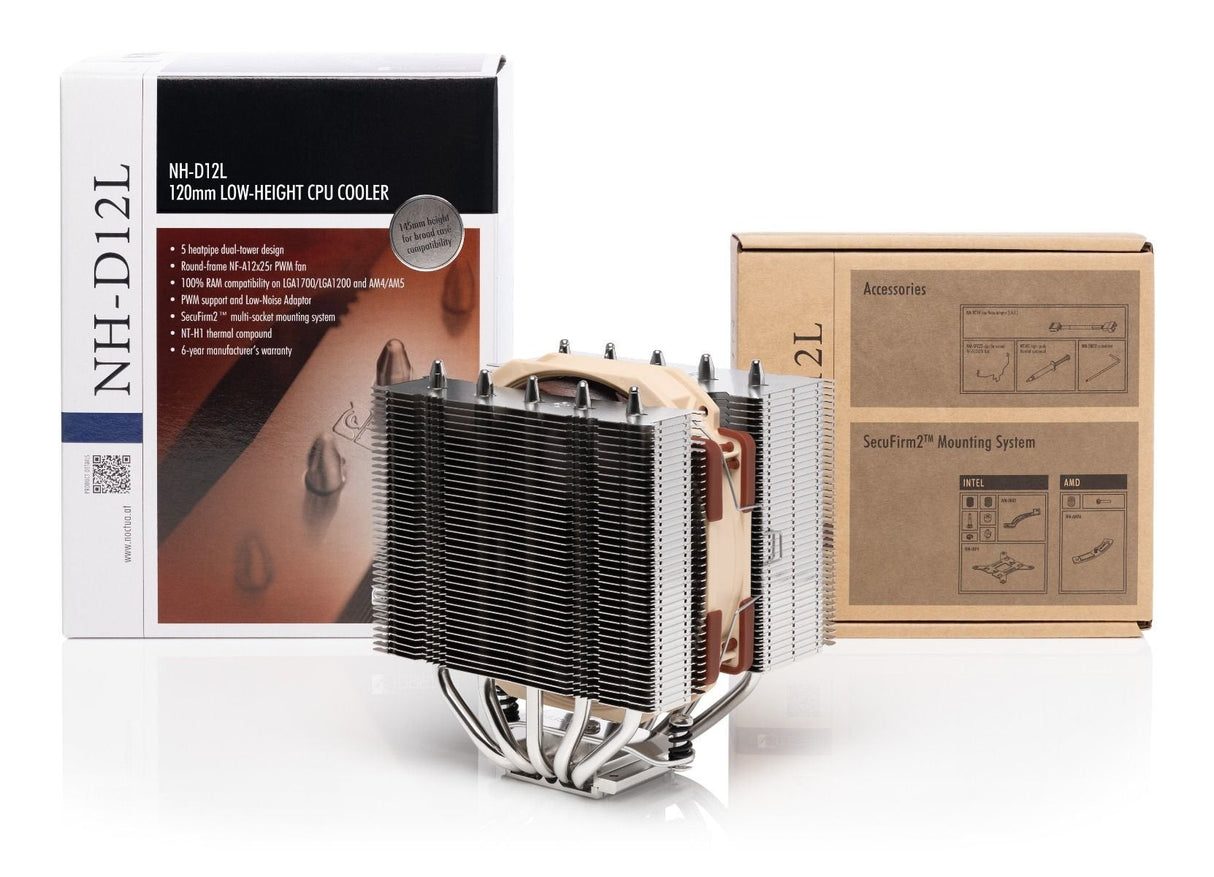 Enfriador De Cpu Noctua Nh-D12l,