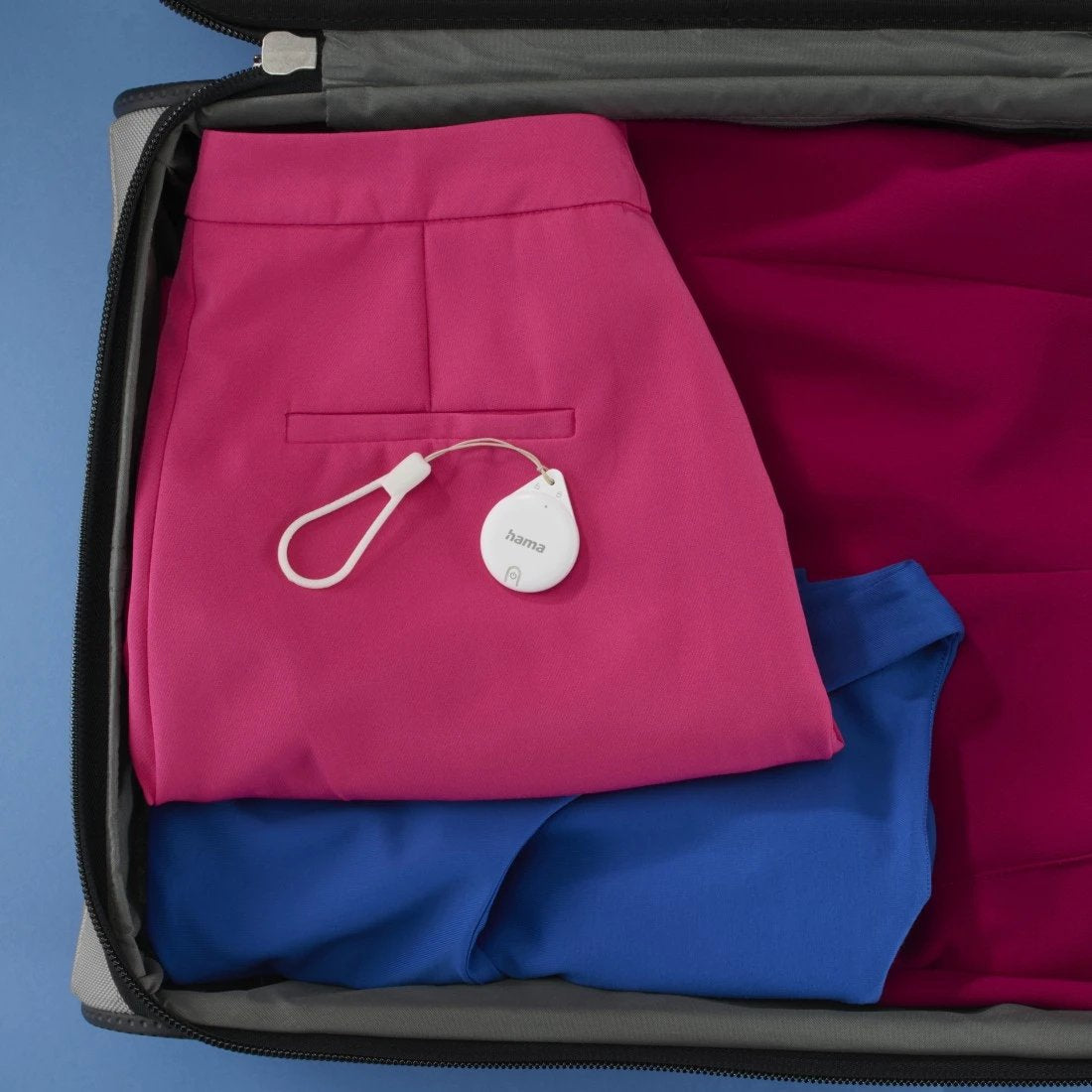 Localizador Hama Find My Antiperdida Para Apple - Bluetooth - Policarbonato Y Silicona - Autonomia Hasta 240 Dias -