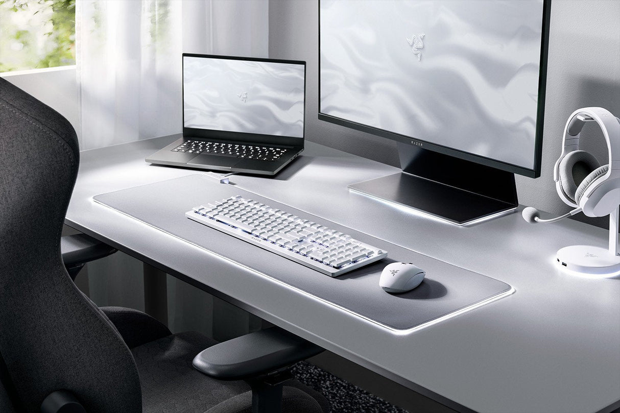 EAN 8886419349426 - Razer DeathStalker V2 Pro teclado Juego USB + RF Wireless + Bluetooth QWERTY Inglés de EE. UU. Blanco imagen 6