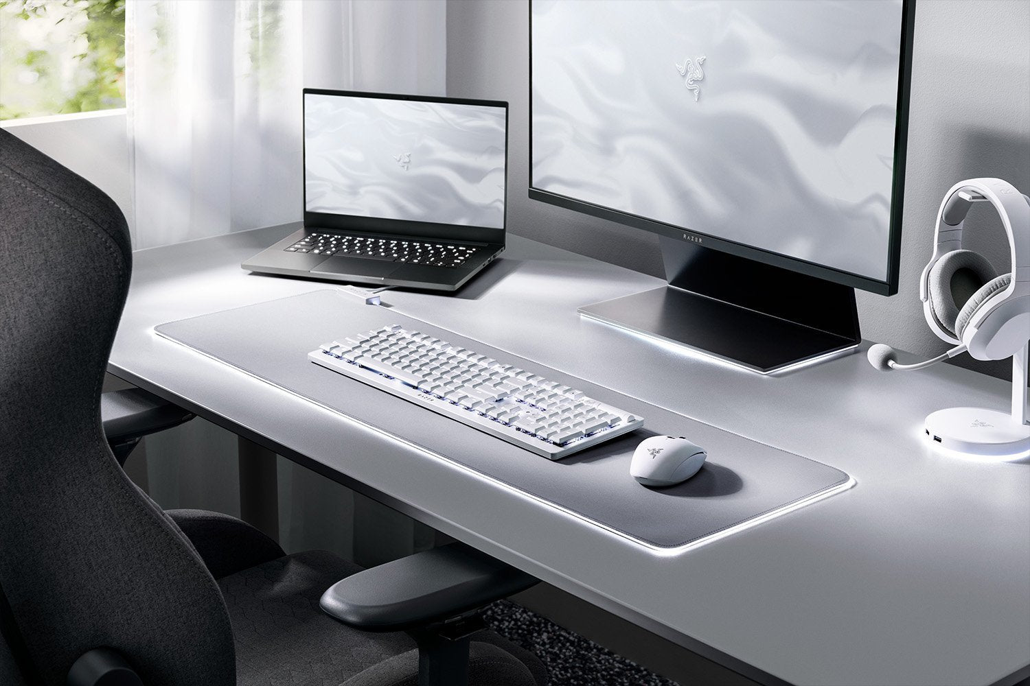 EAN 8886419349426 - Razer DeathStalker V2 Pro teclado Juego USB + RF Wireless + Bluetooth QWERTY Inglés de EE. UU. Blanco imagen 6