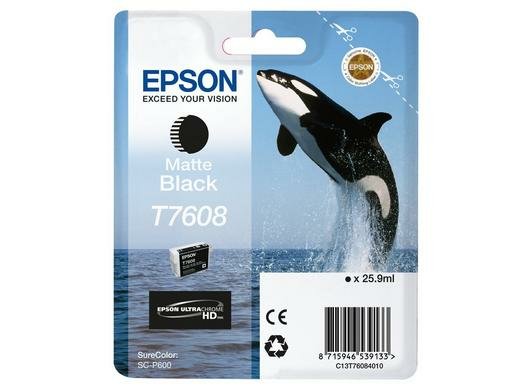 Tinta Epson Surecolor Sc P600 Negro Mate