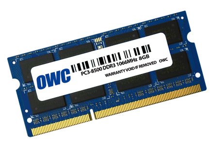 Memoria Owc 8gb, Pc8500, Ddr3, 1066mhz 1 X 8 Gb