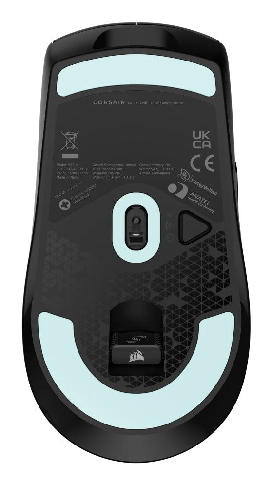 Raton Corsair Inalambrico Gaming M75 Air Wireless Icue Negro Ch-931d100-Eu
