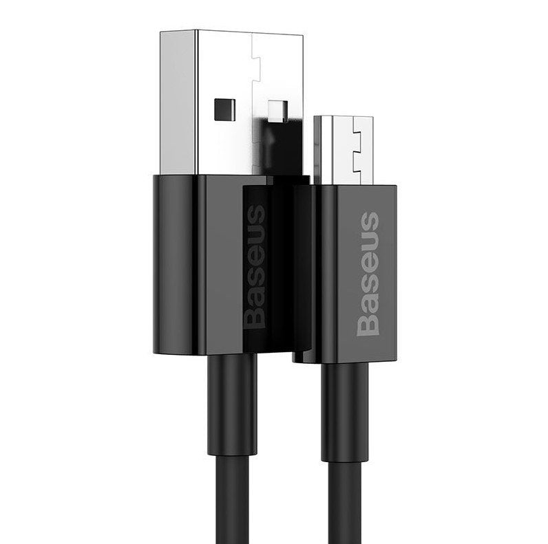 Baseus Data Cable Micro-Usb (2m) 2.0a Superior Series Black Camys-A01