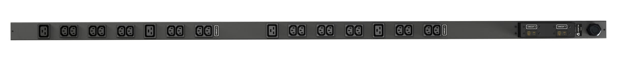 EAN 0767041026153 - Vertiv Geist rPDU, basic, 0U, input IEC60309 230V 32A, outputs (20)C13 | (4)C19 unidad de distribución de imagen 1