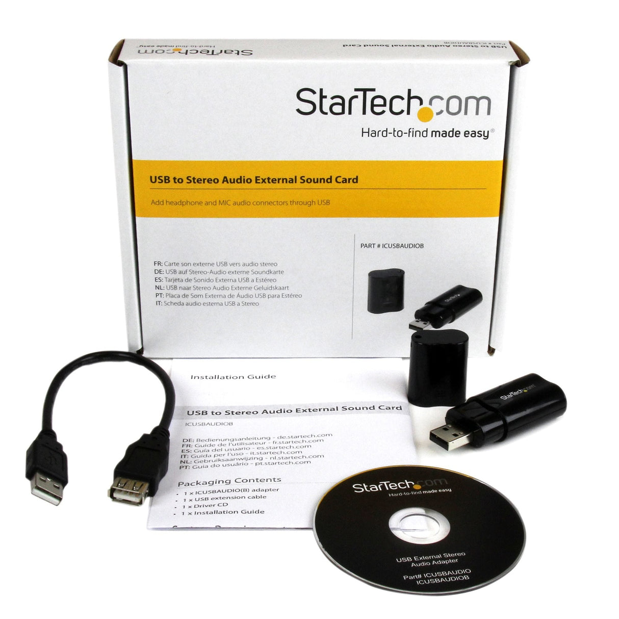 EAN 0065030831710 - StarTech.com ICUSBAUDIOB tarjeta de audio imagen 5