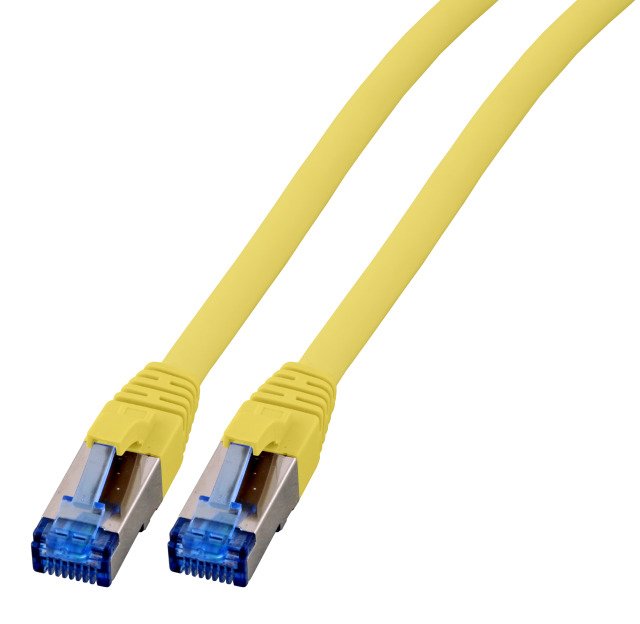 EAN 4049759187002 - EFB Elektronik K5525FGE.0,5 cable de red Amarillo 0,5 m Cat6a S/FTP (S-STP) imagen 1