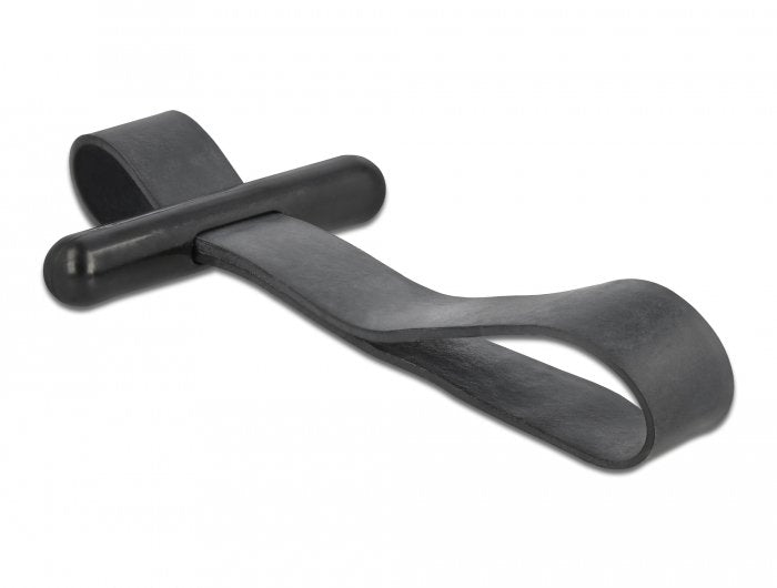 Delock Kabelbinder Mit Gummischlaufe Schwarz Presilla Caucho Negro, Atacables Negro, Caucho, Negro