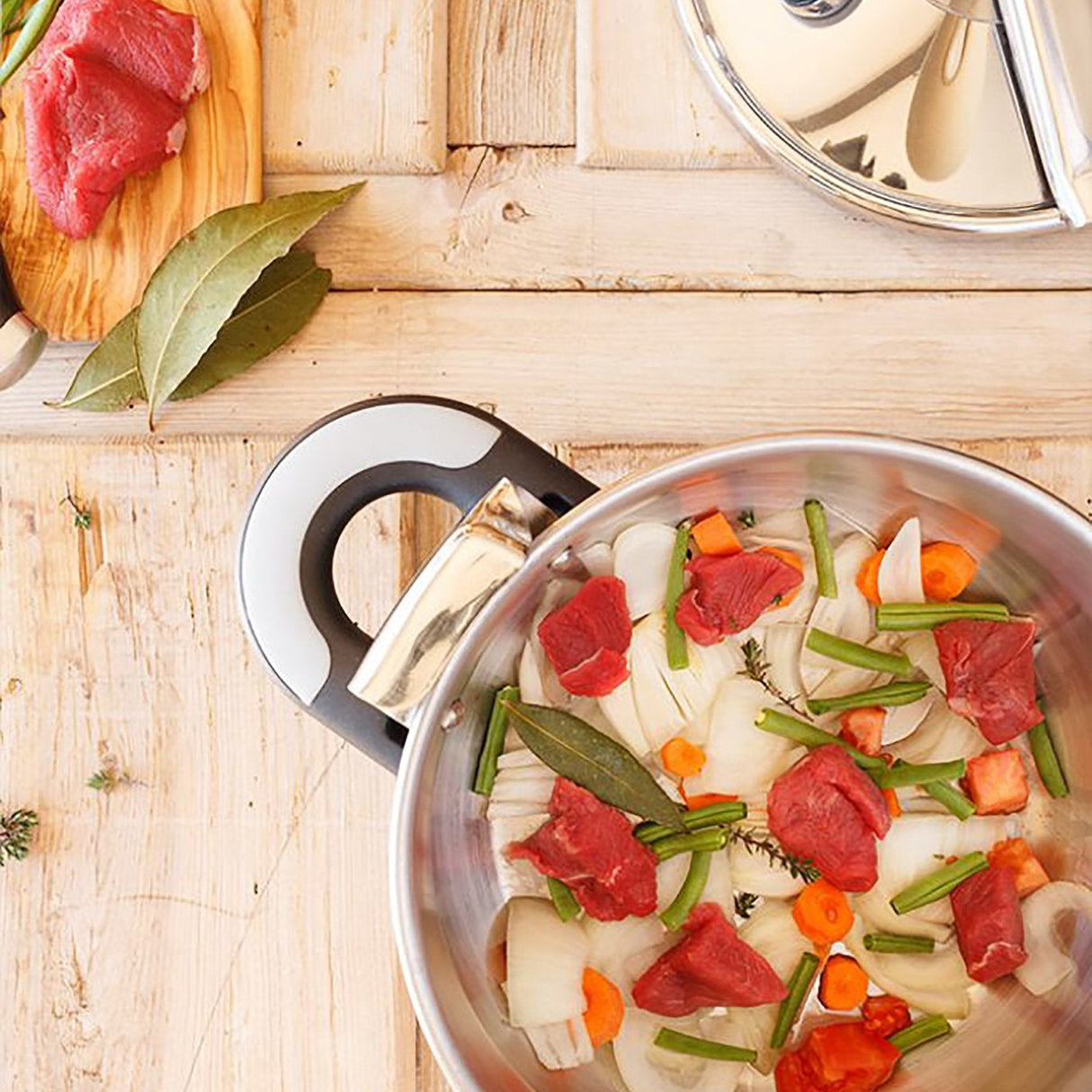 Olla A Presión Bra New Star A185502 Ø22cm 6l Acero Inoxidable Apta Para Inducción