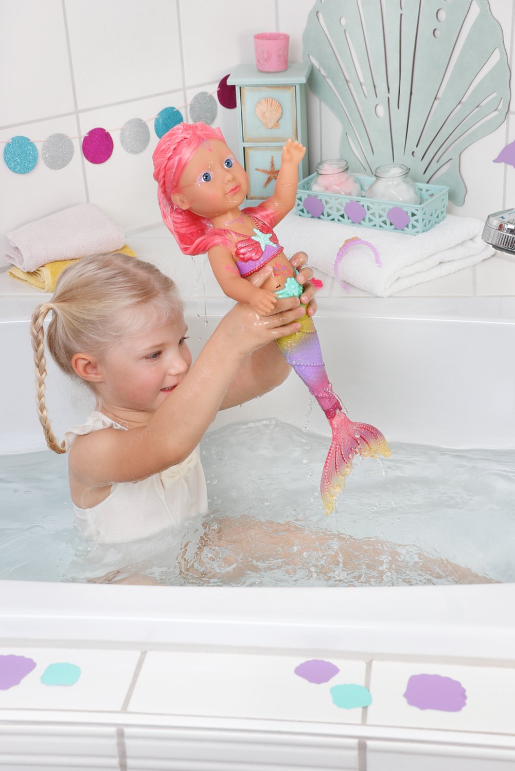 EAN 4001167833681 - BABY born Little Sister Mermaid imagen 19